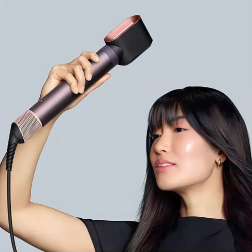 Новый Стайлер Dyson Airwrap HS09 Co-anda2x для выпрямления и укладки волос сливовый/Jasper Plum с боксом для хранения