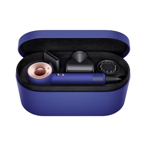 Фен Dyson Supersonic HD07 (Vinca blue и Rosé) с 5 насадками, эксклюзивным чехлом-боксом и расческами