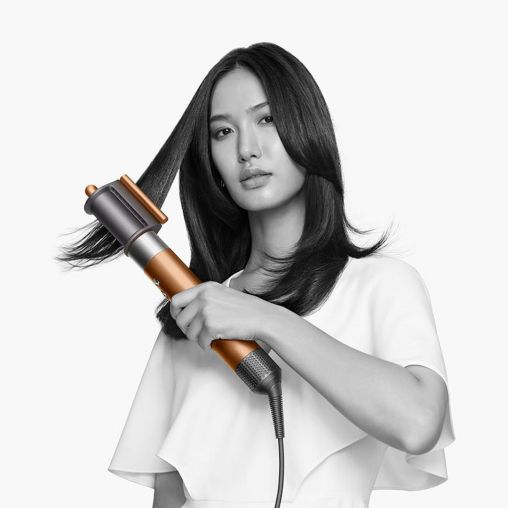 Стайлер Dyson Airwrap Complete Long HS05 (Topaz Orange) с кейсом и дорожным чехлом