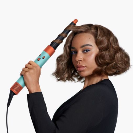 Стайлер Dyson Airwrap i.d. HS08 Complete Long Синий Барвинк/Оранжевый топаз + бокс чехол