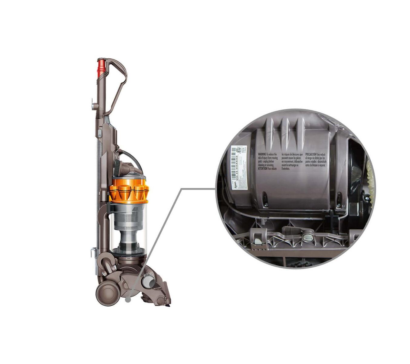 Как найти серийный номер вашего устройства Dyson